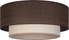 BRILAGI - Plafonieră LED BOHO ECO, 1xE27/10W/230V, Ø 40 cm, maro/crem