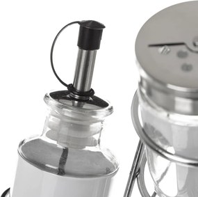 Recipiente pentru ulei și oțet cu suport 4 buc. – Casa Selección