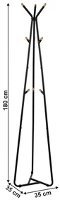 Cuier, negru, metal, URSUS