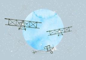 Fototapet - Avioane (147x102 cm)