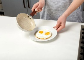 Tigaie mini 14 cm aluminiu cu invelis ceramic antiaderent Terrestrial NAVA NV 103 034