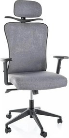 Scaun de birou Q-080 M, gri, 67x50x115/125 cm