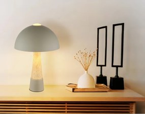 Globo 51070110 - Lampă de masă PAULIN 1xE27ILLU/40W/230V gri