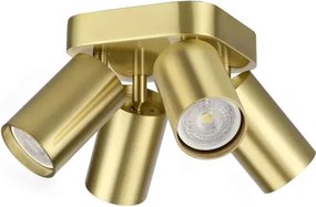 Ideal Lux - Spot LED DYNAMITE 4xGU10/7W/230V CRI 90 alamă