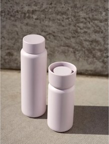 Cană termos roz-deschis din oțel inoxidabil 650 ml Singles – Zone