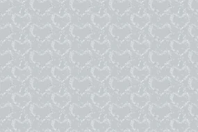 Tapet inimă populară în design gri
