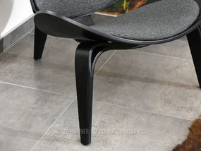 Fotoliu Ronaldo (negru). 1110373