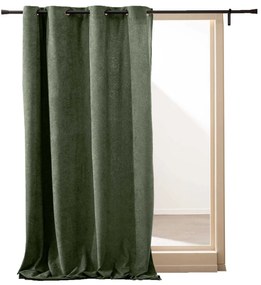 Cortină cu inele 140 x 260 cm WINONA, verde