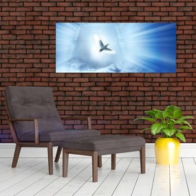Tablou - Porumbelul lui Dumnezeu (120x50 cm)