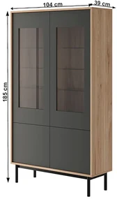 Zondo Vitrină Brogun BWT104. 1001803