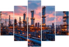 Tablou - Instalație industrială (150x105 cm)