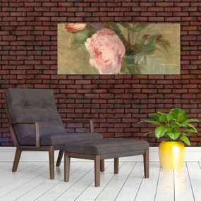 Tablou - Berthe Morisot, Peonies, reproducere (120x50 cm)