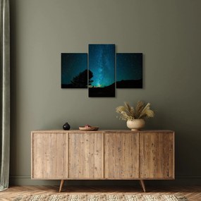 Tablou cu cerul nocturn și stele (90x60 cm)