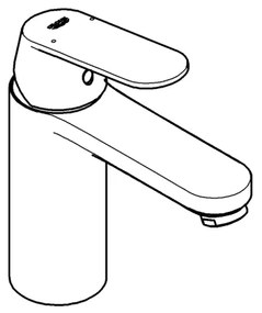 GROHE 23926000 - Baterie pentru lavoar DN 15, mărime M, crom lucios