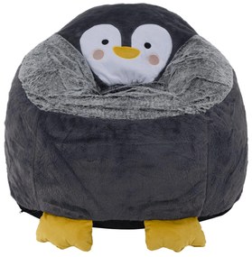 Fotoliu puf Permitira (gri) (pinguin). 1116453