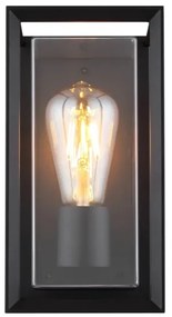 Aplică de exterior Globo 31982S LOGANA 1xE27/60W/230V IP44 negru