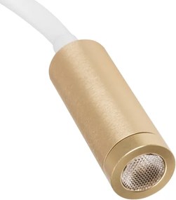 Kanlux 32518 - Lampă flexibilă LED TONIL, 3,3W/230V, alb/auriu