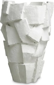 Ghiveci de flori LUX, Fibra de sticla, Alb, Sevilla