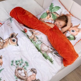 decoDoma Lenjerie de pat Dual Feel WOODLAND