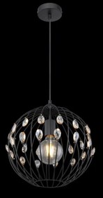 Globo 16029H - Pendul HANAKO suspendat pe cablu, 1 x E27, 60 W, 230 V, Ø 30 cm