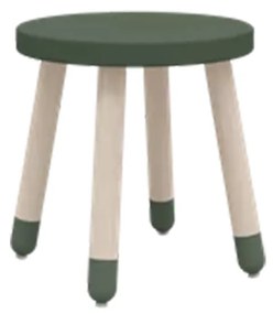 Scaunel copii Flexa Play, Verde_inchis / MDF/Frasin