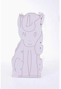 Turn educativ UNICORN alb/arțar