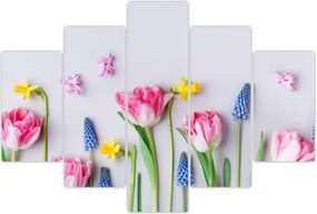 Tablou - Flori de primăvară (150x105 cm)