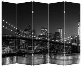 Paravan - Podul Brooklin în New York (210x170 cm)