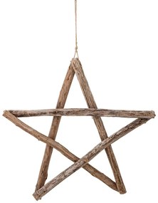 Ornament de Crăciun din lemn pentru suspendat Bloomingville Rai