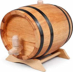 Butoi din lemn masiv de fag pentru vin, disponibil la 3L   5L   15L