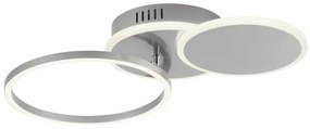 Plafonieră LED/25,5W/230V crom mat Leuchten Direkt 14116-55