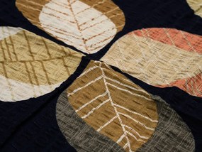 Lenjerie de pat Creponata din bumbac Renforce FRUNZA DE TOAMNA colorat Dimensiune lenjerie de pat: 70 x 90 cm | 140 x 200 cm