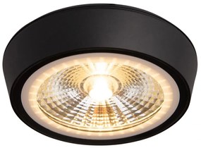 Spot aplicat LED pentru baie IP65 CHARON negru C0208 MX