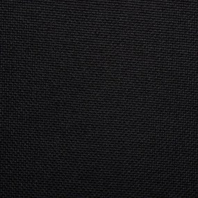 Scaun de sufragerie pivotant, negru, material textil 1, Negru