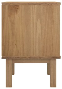 Noptiera, 46x39,5x57 cm, lemn masiv de pin 1, Maro