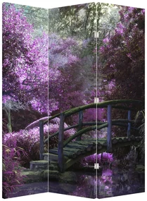 Paravan - Copaci violeți (126x170 cm)