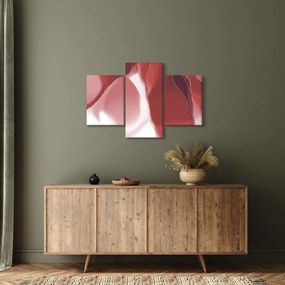 Tablou - Floare abstractă roșie N⁰3 (90x60 cm)