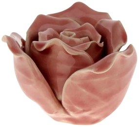 Trandafir roz ceramic 5,5/4 cm