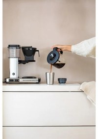 Cana thermos Brabantia Make&Take 1008491, 200 ml, Fara varsare, Fara BPA, Argintiu/Negru