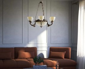 Candelabru din alama stil Neoclassical Elisa