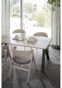Masă de dining extensibilă cu blat din lemn de stejar 170x100 cm Carradale - Rowico