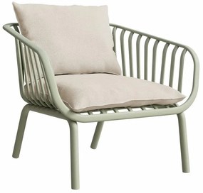Set mobilier grădină Rajesh (pentru 4 persoane) (verde). 1100153