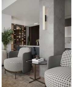 Aplică LED pentru baie MAXLIGHT W0365 FAYETTE LED/12W/230V IP44 negru