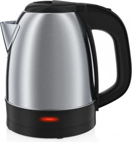 Cana electrica Oliver Voltz OV51230Y, 1200 W, 1 litru, Inox/Negru