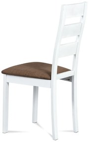 Set de scaune de sufragerie BC-2603 WT, alb, 2 buc