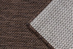 Covor SISAL SION A5165A Melanj țesute plate maro
