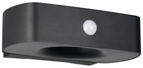 Corp de iluminat pentru exterior LED, de perete, solar (înălțime 6 cm) Bilbao – Reality