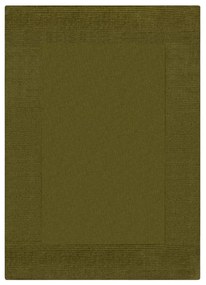 Covor verde din lână 160x230 cm – Flair Rugs