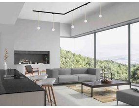 Lustră pe tijă pentru sistem de șină Argon 4308 BANG 1xG9/6W/230V alamă