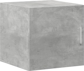 vidaXL Dulap de perete, gri beton, 40x42,5x40 cm, lemn prelucrat
